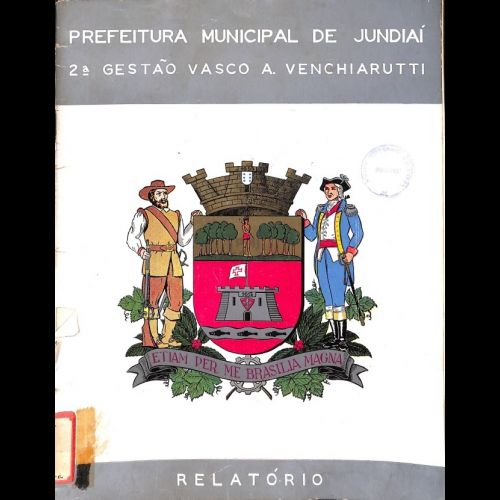 Relatório da Segunda Gestão de Vasco A. Venchiarutti - 1959. 