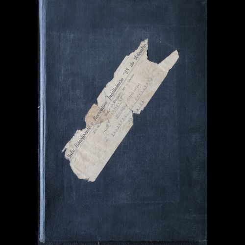 Livro de Balanços Contábeis do Clube Beneficente Cultural e Recreativo Jundiaiense 28 de Setembro - Novembro de 1952 a agosto de 1957. 