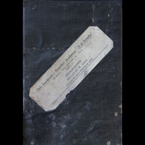 Livro de Atas do Clube Beneficente Cultural e Recreativo Jundiaiense 28 de Setembro - Janeiro de 1936 a maio de 1936.