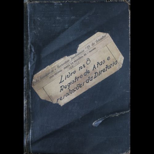 Livro de Atas do Clube Beneficente Cultural e Recreativo Jundiaiense 28 de Setembro - Agosto de 1953 a janeiro de 1963.