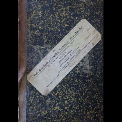 Livro de Registro de Sócios do Clube Beneficente Cultural e Recreativo Jundiaiense 28 de Setembro - Janeiro de 1933 a janeiro de 1937.