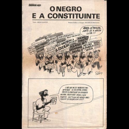 Jornal do Conselho da Comunidade Negra. 