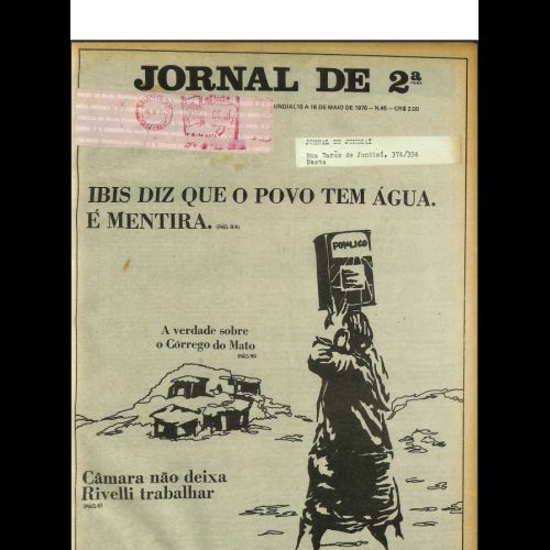 Jornal de 2ª - Ano I; Número 45 - 10 a 16 de Maio de 1976.