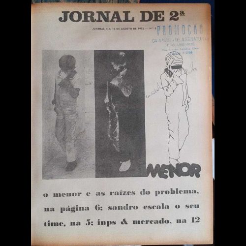 Jornal de 2ª -  Ano I; Número 5 - 04 a 10 de Agosto de 1975.