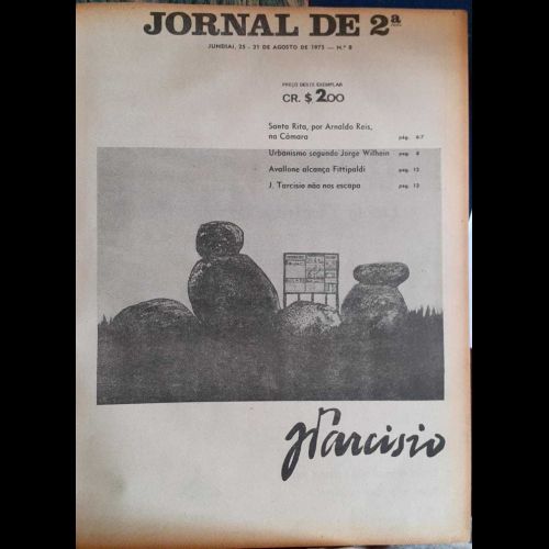 Jornal de 2ª - Ano I; Número 8 - 25 a 31 de Agosto de 1975.
