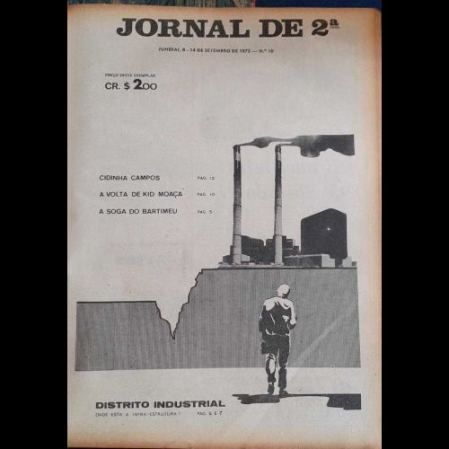 Jornal de 2ª -  Ano I; Número 10 - 08 a 14 de Setembro de 1975.