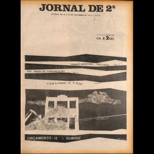 Jornal de 2ª -  Ano I; Número 19 - 10 a 16 de Novembro de 1975.