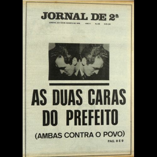 Jornal de 2ª - Ano II; Número 60 - 23 a 30 de Agosto de 1976.