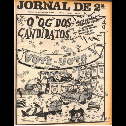 Jornal de 2ª - Ano II; Número 66 - 04 a 10 de Outubro de 1976.