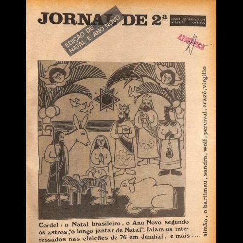 Jornal de 2ª - Ano I; Número 25 e 26 - 22 de Dezembro de 1975 a 04 de Janeiro de 1976.