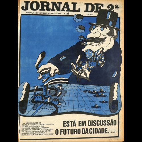 Jornal de 2ª - Ano II; Número 80 - 03 a 09 de Janeiro de 1977.