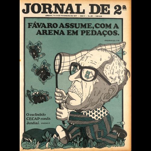Jornal de 2ª - Ano II; Número 85 - 07 a 13 de Fevereiro de 1977.