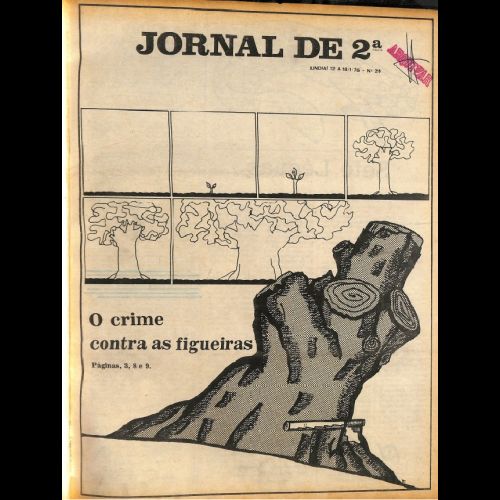 Jornal de 2ª - Ano I; Número 28 - 12 a 18 de Janeiro de 1976.