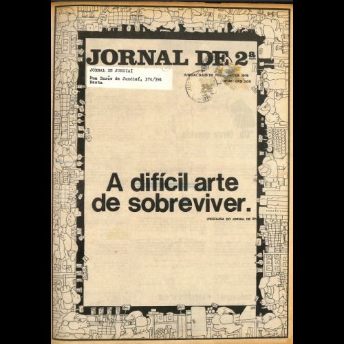 Jornal de 2ª - Ano I; Número 32 - 09 a 15 de Fevereiro 1976.