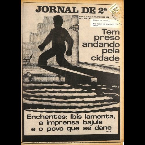 Jornal de 2ª - Ano I; Número 33 - 16 a 22 de Fevereiro 1976.