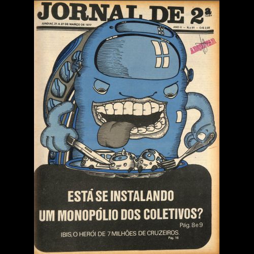 Jornal de 2ª - Ano II; Número 91 - 21 a 27 de Março de 1977.