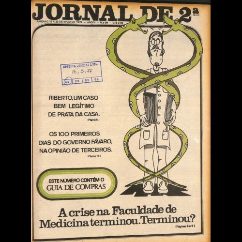 Jornal de 2ª - Ano II; Número 99 - 16 a 22 de Maio de 1977.