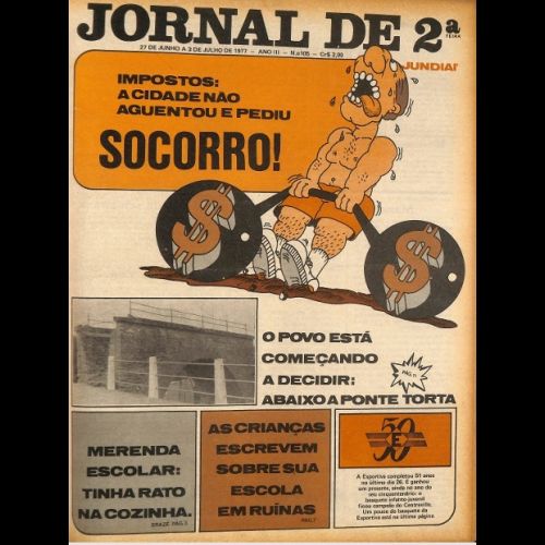 Jornal de 2ª - Ano III; Número 105 - 27 de Junho a 03 de Julho de 1977.