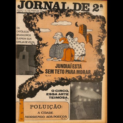 Jornal de 2ª - Ano III; Número 110 - 01 a 07 de Agosto de 1977.