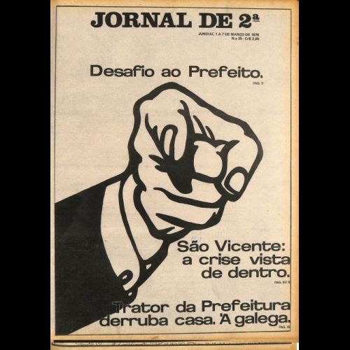 Jornal de 2ª - Ano I; Número 35 - 01 a 07 de Março de 1976.