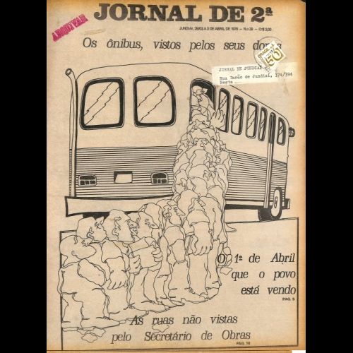 Jornal de 2ª - Ano I; Número 39 - 29 de Março a 03 de Abril de 1976.