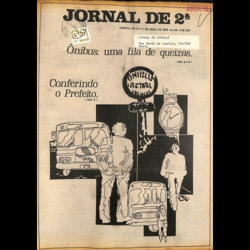 Jornal de 2ª -  Ano I; Número 40 - 05 a 11 de Abril 1976.