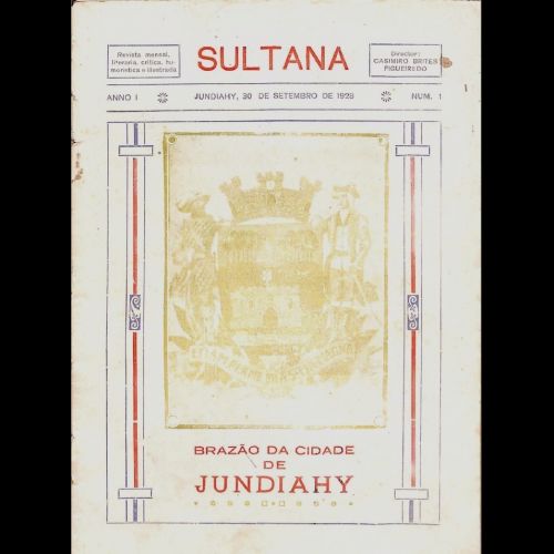 Revista Sultana - Ano I; Número 1 - 1928.